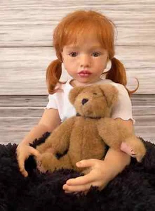 41in Reborn Doll Kit Aloenka Unassembled Rooted Hair Artist Painted With Freckle - Picture 1 of 5