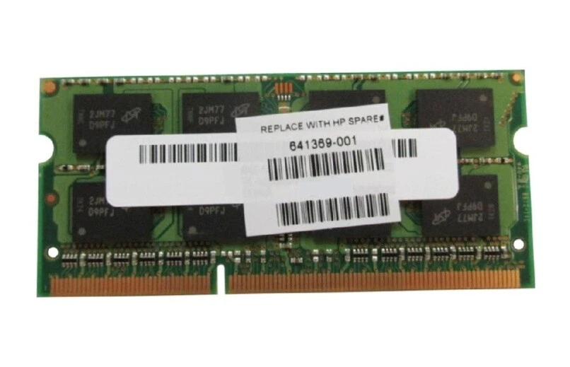 Genuine HP PC3-12800S 4GB 1600MHz SoDimm Memory Module 641369-005 - Image 1 of 1