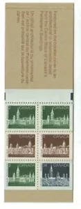 1985 Canada - SC-BK 88a Parliament Buildings,Abitibi paper-Booklet of 6-M-NH - Picture 1 of 1