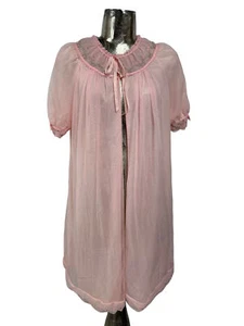 St MICHAEL M&S Dressing Gown Chemise Size Medium 38-40" Vintage Womens 1950/60s - Picture 1 of 12