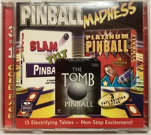 Pinball Madness 3 CD Rom Encore software USED 1998 PC Windows 95/98 - Picture 1 of 4