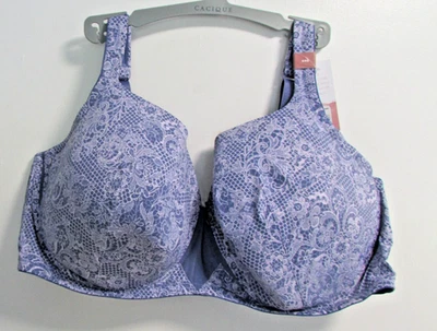 NUEVO 44G CACIQUE Sujetador BALCONETTE Ligero Malla con Aros Acolchado Correa Ajustable PÚRPURA Foto 1 de 4