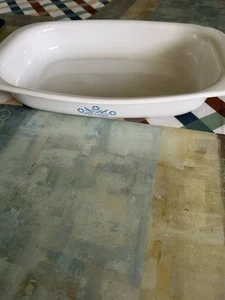 Plato para hornear lasaña tostador vintage Corning Ware azul aciano P-21 - Imagen 1 de 9