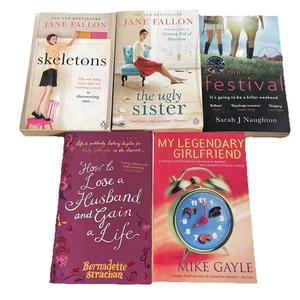Chick lit Books Bundle X 5 Paperbacks Drama Humour  Womens Romance #21 - Picture 1 of 19