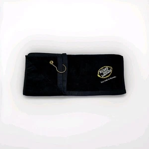Mike's Hard Lemonade Golftuch schwarz mit Clip für Golftasche - Bild 1 von 7