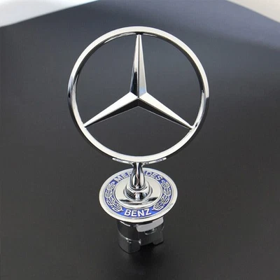Fit For Mercedes-Benz Front Emblem Hood C230 C280 CLK320 E300 E320 E500 S500 - Imagem 1 de 4