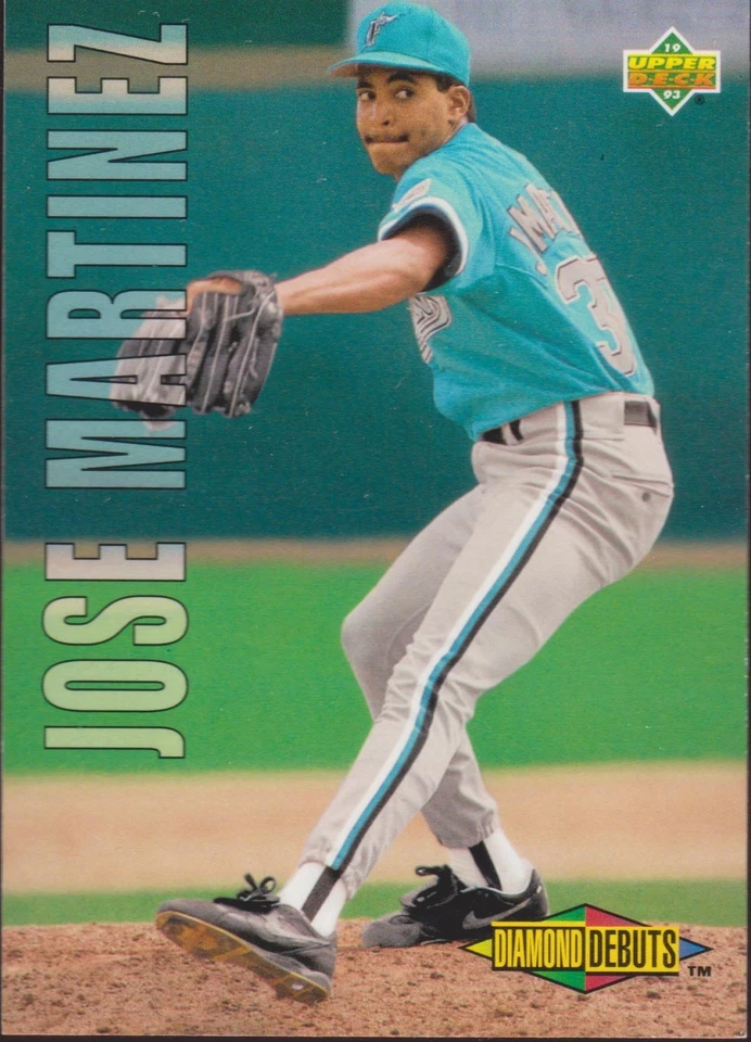 1993 Upper Deck #506 Jose Martinez Florida Marlins Baseball Rookie Card RC - Image 1 of 1