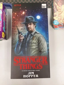 ThreeZero Stranger Things Jim Hopper (Season 1) 1:6 Scale 13" tall Action Figure - Picture 1 of 10
