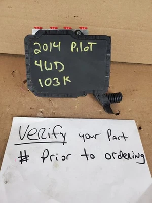 2012 2013 2014 2015 Honda Pilot 4WD ABS антиблокировочный тормозной насос в сборе SZAA1 103K - Изображение 1 из 4