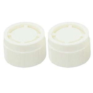 White Plastic Heater Adjustment Cap 2PCS M30X1 5 Compatible with Thermostats - Picture 1 of 19