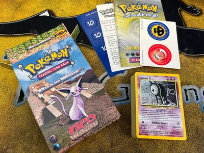 Pokemon OPENED Neo Discovery Brain Wave Theme Deck! GREAT CONDITION - Image 1 of 4