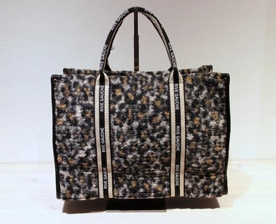 VIMODA Moumoute RIVE GAUCHE Siganture Bag Handtasche Schultertasche Fell Logo - Neu !