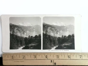 Fuente de Lauter y la Virgen Stereoview Nueva Sociedad Fotográfica - Imagen 1 de 2