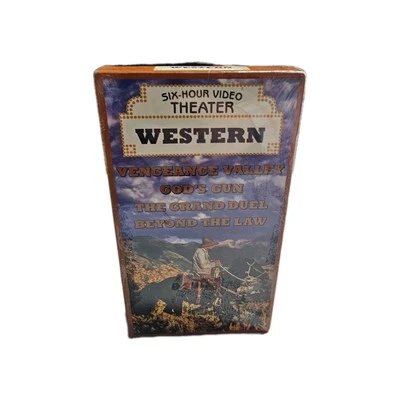 Six Hour Video Theater Western Vengeance Valley Gods Gun Grand Duel Beyond Law  - Image 1 of 4