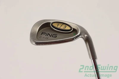 Ping i3 Blade Single Iron Pitching Wedge PW Steel Stiff Right Green Dot 35.5in - Image 1 of 4
