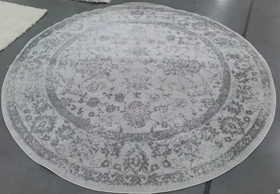 Alfombra Mancha Trasera Marfil/Plata 8'-0" x 8'-0", Precio Reducido 1172780045 ADR109C-8R Foto 1 de 4