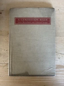 A Generation Risen - John Masefield & Edward Seago 1st Edition 1942 Poetry HB - Imagen 1 de 8