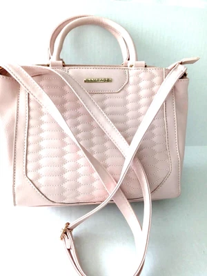 Bolso de Mano Bandolera Bolsillo Rosa Correas Largas Diseño Acolchado Nuevo Foto 1 de 4