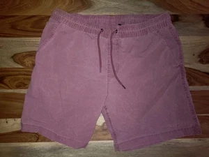 Quiksilver Shorts Badehose Größe L Rosa Rot Baumwolle Elastan - Bild 1 von 5