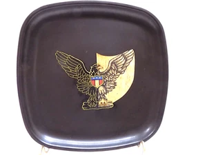 VTG COUROC of Monterey Inlaid Serving Tray AMERICAN EAGLE LTD Special Run USA - Picture 1 of 4