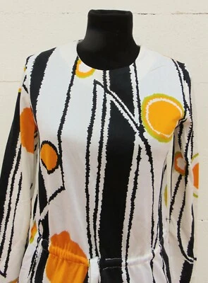 Vestido Vintage Original Años 60/70 Olivier de Verlon Hecho en Francia Como Nuevo Foto 1 de 4