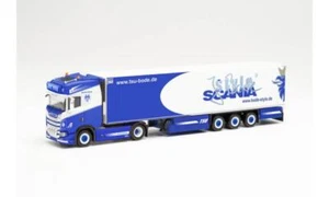 Herpa LKW Scania CS 20 HD/Aerop Kühl-KSZ TSU Jens Bode 314466 - Bild 1 von 1