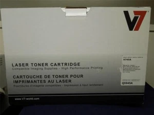 Lot of 5 NEW HP LASERJET MFP COMPATIBLE V7 V745A Q5945A TONER CARTRIDGE BLACK - Picture 1 of 1