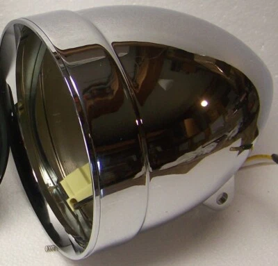 НОВЫЙ 5-3/4 ДЮЙМА ADJURE HB51010 ГЛАДКИЙ МОТОЦИКЛА ФАРЫ/ФАРЫ/СВЕТ ВЕДРО - Изображение 1 из 4