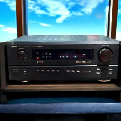 AV Receiver DENON AVR-3300 Precision Audio Component Tested. No Remote - Image 1 of 4