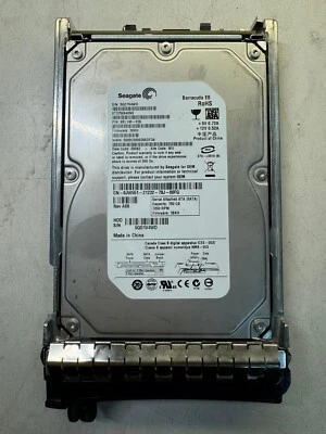 SEAGATE ST3750640NS 9BL148-036 750GB Firmware 38KH Date Code 08082 SATA 3.5" HDD - Image 1 of 4