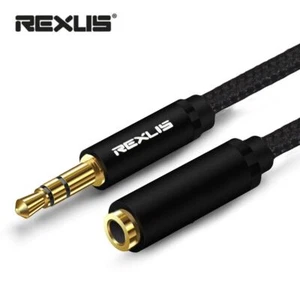 Cable Extender Male to Female Aux Cord For PC Laptop Phone Car Speaker - Picture 1 of 12