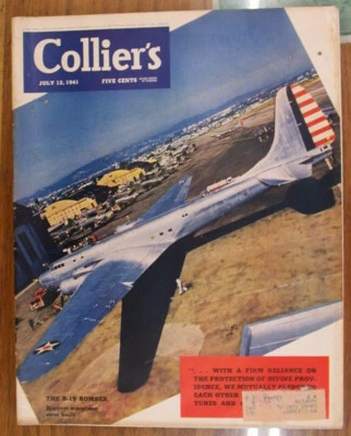 Collier's Magazine July 12, 1941 J. D. Salinger "The Hang of It" Foto 1 de 2