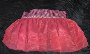 Falda Pequeña Mascota Rosa Estilo TuTu Falda con Volantes VESTIDO HALLOWEEN Talla XS PEQUEÑA - Imagen 1 de 4