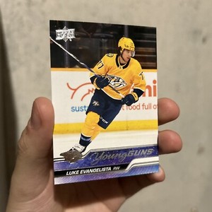 Luke Evangelista 2023-24 Upper Deck Series 1 Young Guns #221