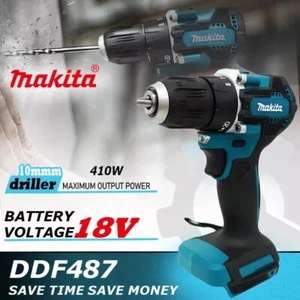 Makita DDF487 18V Screwdriver 3/8" Electric Drill with Variable Speed - Picture 1 of 5