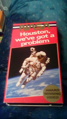 Houston We've Got A Problem VHS documentary NASA Apollo 13 astronauts 1970 RARE - Image 1 of 2