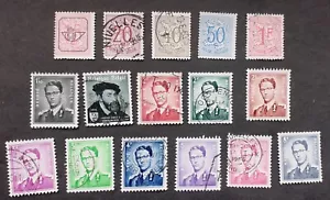 Belgien ab 1951 Wappen und König Baudoin I bis 8 Fr - Imagen 1 de 2