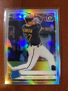 2019 Donruss Optic KEVIN NEWMAN Rated Rookie Silver Holo Prizm #76 Pirates - Picture 1 of 2