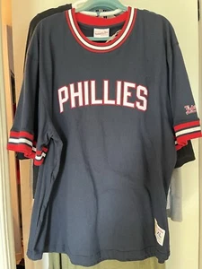 Cooperstown Collection Phila Phillies Wild Pitch 2XL S/S 100% Cotton T Shirt-NWT - Picture 1 of 10