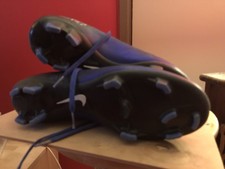 Nike Blue  cr7 Mercurial  Vapor football boots Size 7