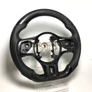 Real carbon leather08-15 Mitsubishi Evolution X Steering Wheel Evo10 Evo 10 BLK - Bild 1 von 7