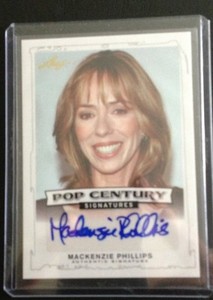 2014 LEAF POP CENTURY SIGNATURES AUTO AUTOGRAPH MACKENZIE PHILLIPS NICE