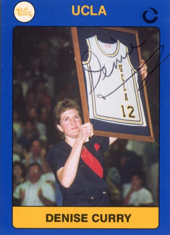 1991 Collegiate Collection - DENISE CURRY - Hand Signed Autograph - UCLA BRUINS - Image 1 of 1