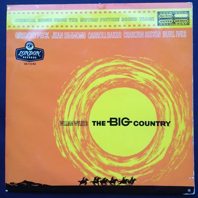 Jerome Moross BIG COUNTRY Film Soundtrack OST LP Gregory Peck • SUPERB UK ISSUE - Image 1 of 4