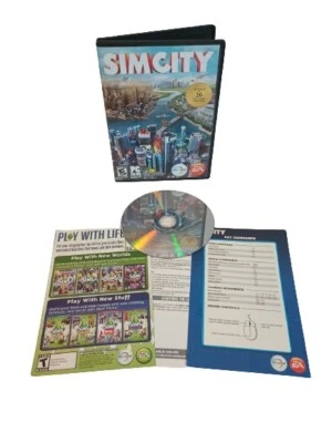 SimCity PC 2013 PERFECT Disc Complete CIB Mint condition Free Shipping - Image 1 of 4