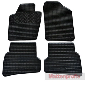 Tappetini professionali in gomma tappetini in gomma per Skoda Fabia III dall'anno 2014 - - Foto 1 di 6