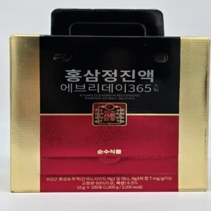 Korean Red Ginseng 6-Year-Old Everyday Extract 365 Stick 100Pouches + Free Track - Picture 1 of 21