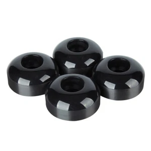 4 Pcs Roller Skates Replacement Roller Wheels Skateboard Wheels Black 52x32mm - Picture 1 of 5