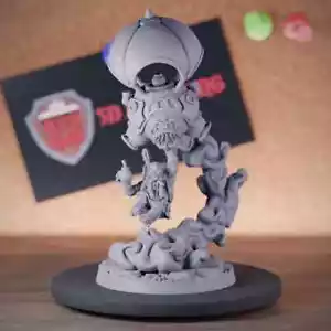 Assault Flamethrower Dwarf Miniature Artificer Dungeons and Dragons Mini DnD 5e - Bild 1 von 8