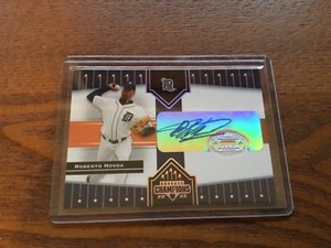 2005 Donruss Champions Impressions Autograph #389 Roberto Novoa Auto